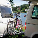 Deichsel Fahrradträger Caravan ECO | 2 Fahrräder | 50 Kg | inkl. Hülle – Freizeitschmiede GmbH & Co. KG