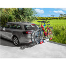 EUFAB Anhängerkupplung Fahrradträger für 2 Fahrräder / E-Bike bis 50 Kg klappbar – EUFAB