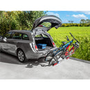 EUFAB Anhängerkupplung Fahrradträger für 2 Fahrräder / E-Bike bis 50 Kg klappbar – EUFAB