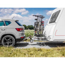LAS Wohnwagendeichsel Fahrradträger für 2 Fahrräder / E-Bike - 60 Kg ausziehbar – LAS