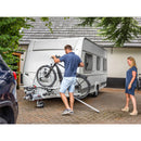 LAS Wohnwagendeichsel Fahrradträger für 2 Fahrräder / E-Bike - 60 Kg ausziehbar – LAS