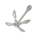 Faltanker 3,2 kg, faltbar, verzinkt, Bootsanker, Klappanker, Schirmanker – ProPlus