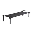 Disc-O-Bed Feldbett ONE XL Einzelbett schwarz 217x97cm Campingbett Campingliege – So macht Camping Spaß!