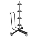 Felgenbaum Alu fahrbar schwarz 225er Reifen 4 Reifen max 100 Kg mit Bremse – ProPlus