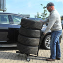 Felgenbaum Alu fahrbar schwarz 225er Reifen 4 Reifen max 100 Kg mit Bremse – ProPlus