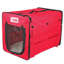 Fiamma Carry Dog Reise Hundehütte rot 75x49x55 inkl Tragetasche