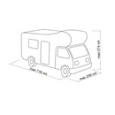 Wohnmobilhülle Ganzcover für Caravan und Vollintegrierte Premium M Winterschutz – Fiamma