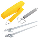 Fiamma Abspannset Tie Down GELB 11 Meter 4 tlg. Sturmband – Fiamma