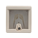 Fiamma Vent 28 Dachfenster 28 x 28 cm weiß Dachhaube Dachluke – Aerodynamische Dachluke mit engmaschigem Moskitonetz.