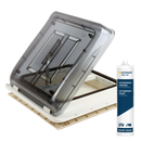 Dachfenster Fiamma Vent 40x40 cm Klar inkl. Dichtmittel & Schrauben – Fiamma