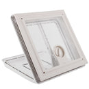 2x Dachfenster Fiamma Vent 40x40 cm Weiß + Dichmittel + Schrauben – Fiamma