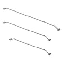 3x Anhänger Flachplanenbügel verstellbar 140-208cm Planenstütze Planenbügel – ProPlus