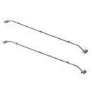 2x Anhänger Flachplanenbügel verstellbar 140-208cm Planenstütze Planenbügel – ProPlus
