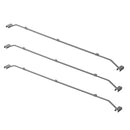 3x Anhänger Flachplanenbügel verstellbar 140-208cm Planenstütze Planenbügel – ProPlus