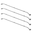 4x Anhänger Flachplanenbügel verstellbar 140-208cm Planenstütze Planenbügel – ProPlus