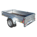 4x Anhänger Flachplanenbügel verstellbar 140-208cm Planenstütze Planenbügel – ProPlus