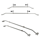 Wamovo Anhänger Flachplanenbügel verstellbar 100-155cm Planenstütze Metall Bügel – Wamovo