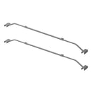 2 Stück Anhänger Flachplanenbügel verstellbar 100-155cm Planenstütze Planenbügel – ProPlus
