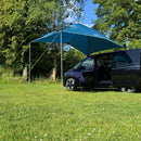 freizeitschmiede® Advan Teardrop Markise – Tragbares Sonnensegel für SUV, Van & Camping – Freizeitschmiede