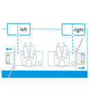 Thetford Fresh Up C 2,3,4 | RECHTS | Toilettensitz | Tank mit Rollen – Thetford