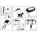 FROLI Ankerplatten 2er Set, Ø14cm, Sicherung von Zelt, Vorzelt, Markisen Camping – Froli