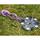 FROLI Ankerplatten 2er Set, Ø14cm, Sicherung von Zelt, Vorzelt, Markisen Camping – Froli