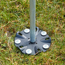 FROLI Ankerplatten 2er Set, Ø14cm, Sicherung von Zelt, Vorzelt, Markisen Camping – Froli