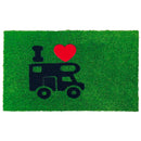 Fußmatte "GREEN FLOCK" Reisemobil 40x60cm, grün, für Wohnwagen Wohnmobil Camping – Die perfekte Fußmatte für Camper.
