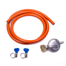 Gasdruckregler 30mbar |1,5M Schlauch | Schraubanschlüssen 1/4" links | G607 🔥 – Bade