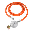 Gasdruckregler 50mbar |1,5M Schlauch | Schraubanschlüssen 1/4" links | G607 🔥 – Bade