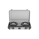 Campingaz Campingkocher 2-flammig Piezo 50mbar Gaskocher / CV Kocher inkl Schlauch – Campingaz