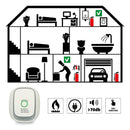 Methan Gasmelder Plug&Play, Netzspannung 230 V / 50 Hz, 70 dB – Alecto