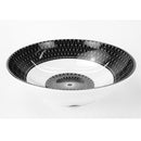 Camp4 "Black-White" 16-teiliges 4 Pers. Premium Melamin-Geschirrset, Bruchsicher – Camp4