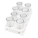 Froli Camping Glashalter 4er Set, Kunststoff, Ø 50 - 70 mm – Froli