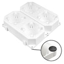 Froli Camping Glashalter 2er Set, Kunststoff, Ø 50 - 70 mm – Froli