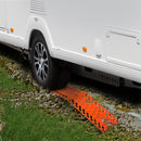 Gripmatte, Anfahrhilfe Set 2 Stück Orange klappbar 590 x 175 mm – ProPlus