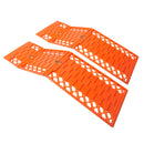 Gripmatte, Anfahrhilfe Set 2 Stück Orange klappbar 590 x 175 mm – ProPlus