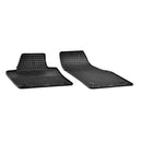 Gummi Fußmatte Fahrerhaus Gummifußmatte 2-teilig passend für VW Caddy Bj 2008-20 – Carbest