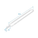 Gummi Spannring 300mm mit S-Haken Gummispanner für Planen, Anhängerplanen – APT