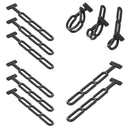 8x Gummi Spannring  Gummistroppe dreistufig 280 mm - Stroppe für Anhängerplanen – APT