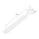 Gummi Spannring - Gummistroppe dreistufig 280 mm - Stroppe für Anhängerplanen – APT