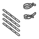 4x Gummi Spannring - Gummistroppe fünfstufig 287 mm - Stroppe für Anhängerplanen – APT