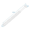 4er Set Gummi Spannring - Gummistroppe fünfstufig 355x25mm - Stroppe – APT