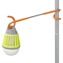 3x Aufhängehaken für Zeltstange Haken Lampen Halter Spirale Camping Doppelköpfig – ProPlus
