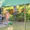 3x Aufhängehaken für Zeltstange Haken Lampen Halter Spirale Camping Doppelköpfig – ProPlus