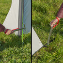 Camping Hammer mit Heringauszieher Aluminium/Stahl mit farbiger Schlaufe – APT