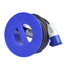 Camping Hand Kabeltrommel Blau für CEE Verlängerungskabel max 30 Meter (1,5 mm²) – ProPlus