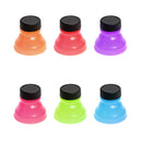 Getränkedosen Verschluss "Happy Cap" 6er Set Spülmaschinen geeignet, tropfsicher – Bo-Camp