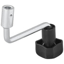 Kurbel Hebel Stützrad 48mm Bugrad Deichselrad Länge 126mm für Anhänger Wohnwagen – APT