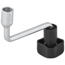 Kurbel Hebel Stützrad 60mm Bugrad Deichselrad Länge 110mm für Anhänger Wohnwagen – APT